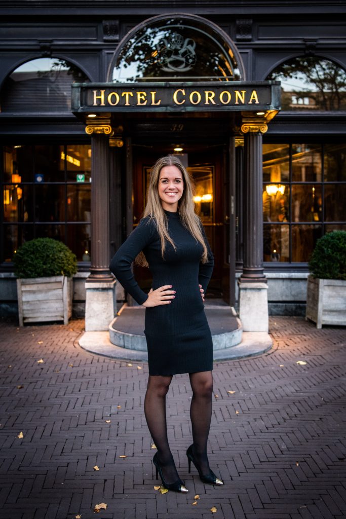Lisa muller directeur hotel Corona Den Haag