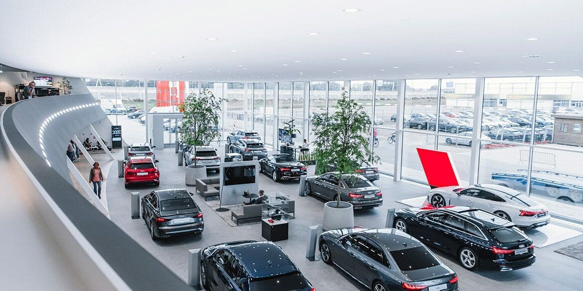 Audi, lagshipstore Forepark Den Haag