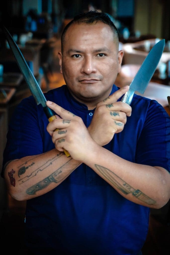 Chef-kok Luis Rojas